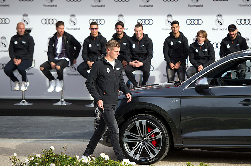 Η Audi προμηθευτής των αυτοκινήτων των παικτών της Ρεάλ Μαδρίτης -και- για το 2017-2018
